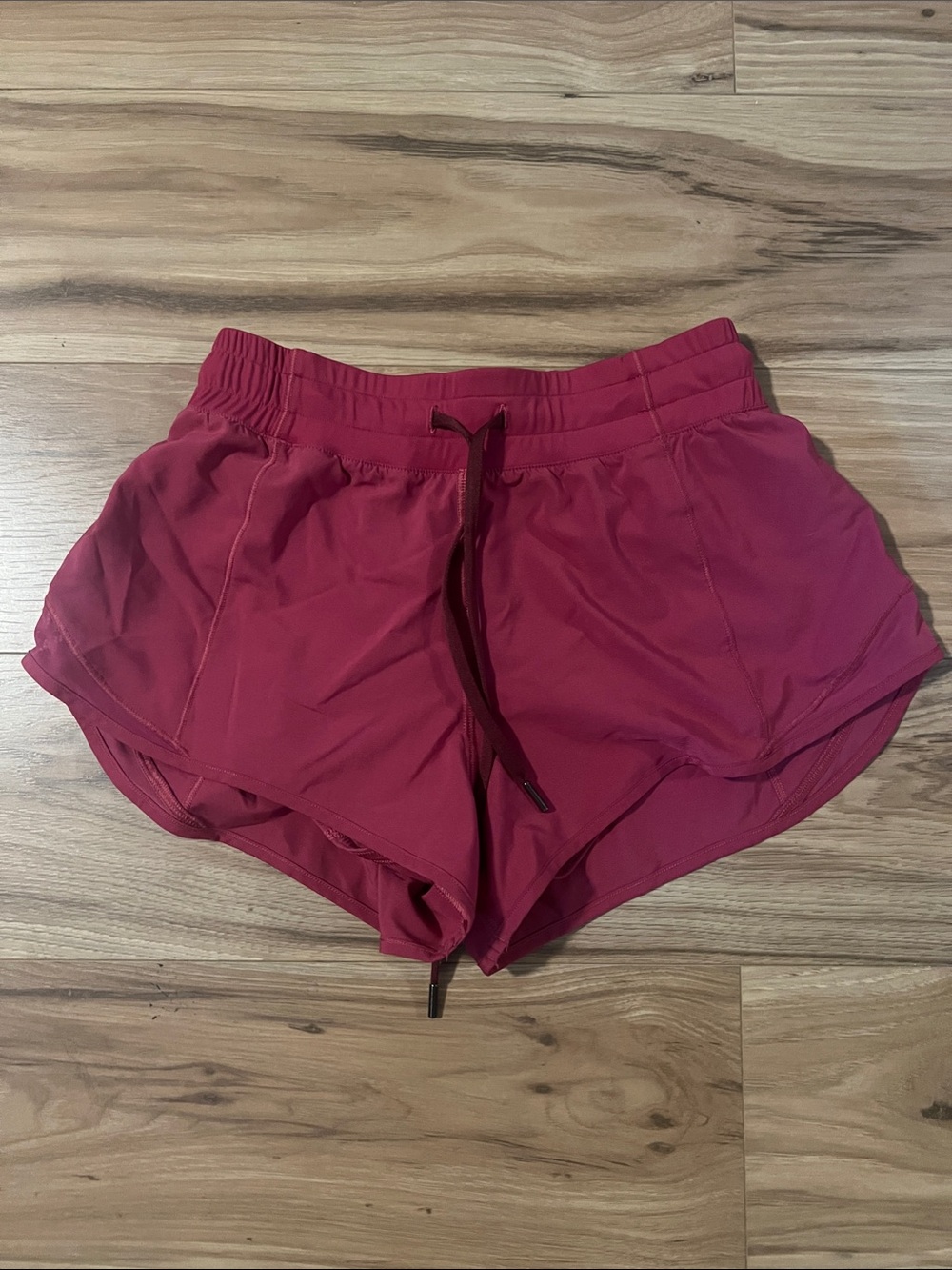 CRZ Women's Magenta Athletic Shorts with Drawstring